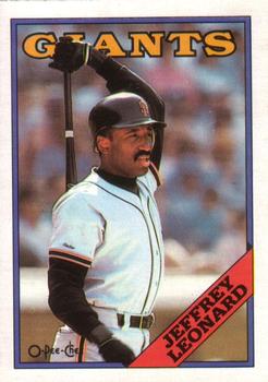1988 O-Pee-Chee Baseball Cards 152     Jeffrey Leonard